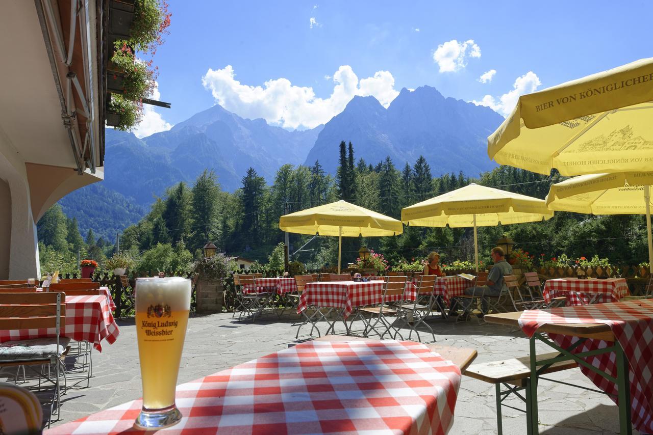 Gunglstubn Hotel Grainau Bagian luar foto
